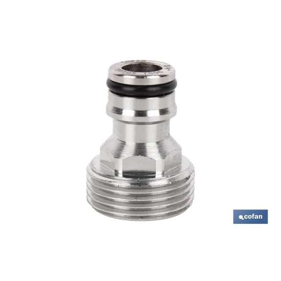 ADAPTADOR LATÓN ROSCA MACHO 3/4