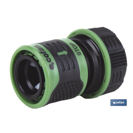 CONECTOR Y AQUASTOP 5/8 - 3/4 (15-19 mm)