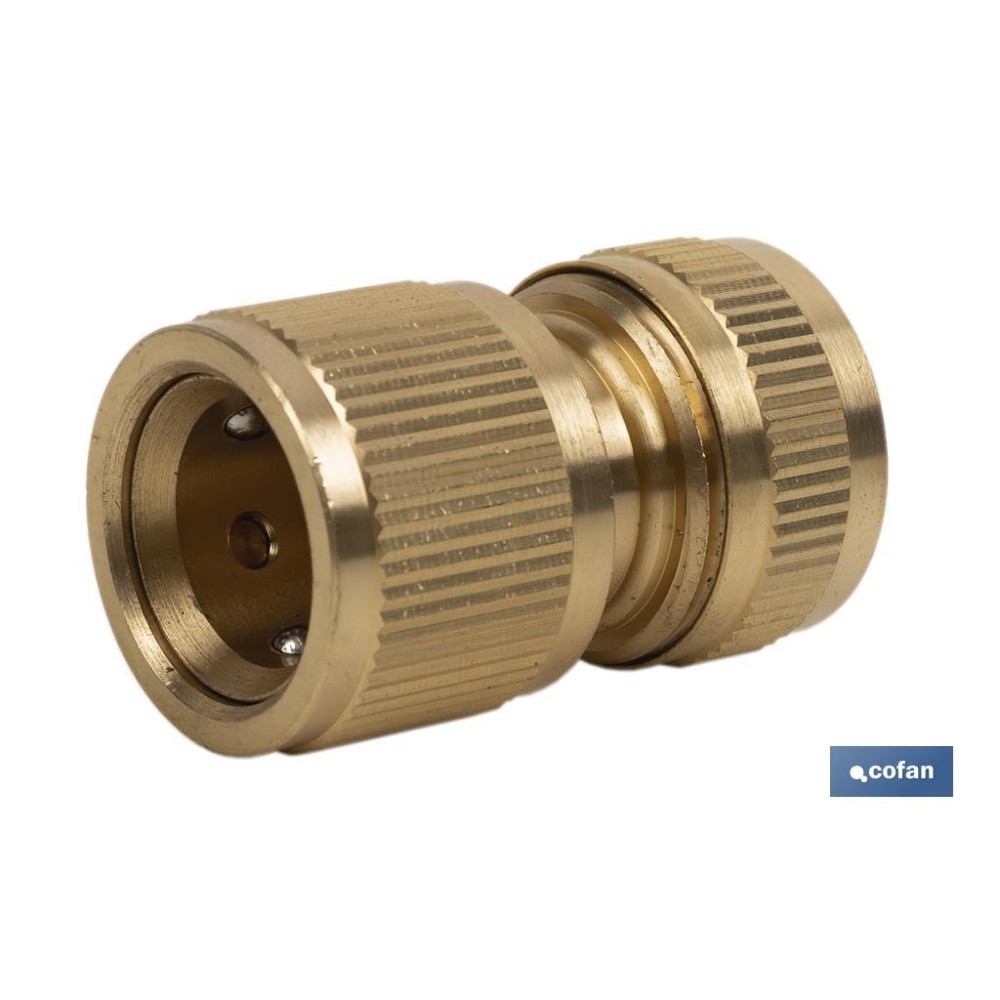 CONECTOR MANGUERA LATÓN 1/2 - 5/8 (13-15 mm)