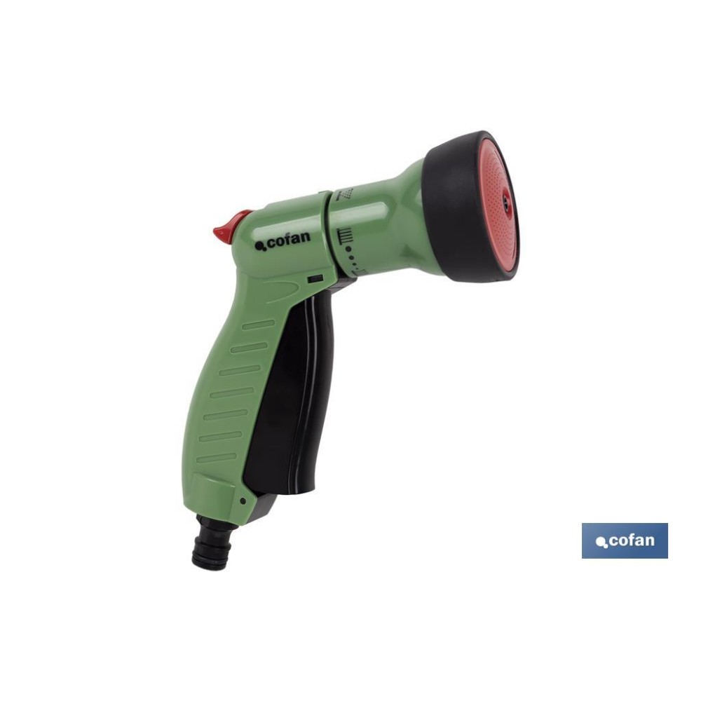 PISTOLA DE RIEGO CON CONTROL DE CAUDAL
