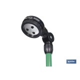 DUCHA DE JARDÍN PORTÁTIL 2 FUNCIONES CON TRÍPODE 162 CM