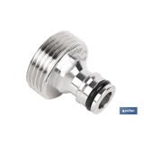 ADAPTADOR LATÓN ROSCA MACHO 1