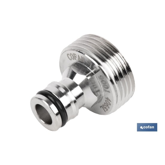 ADAPTADOR LATÓN ROSCA MACHO 1