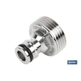 ADAPTADOR LATÓN ROSCA MACHO 1
