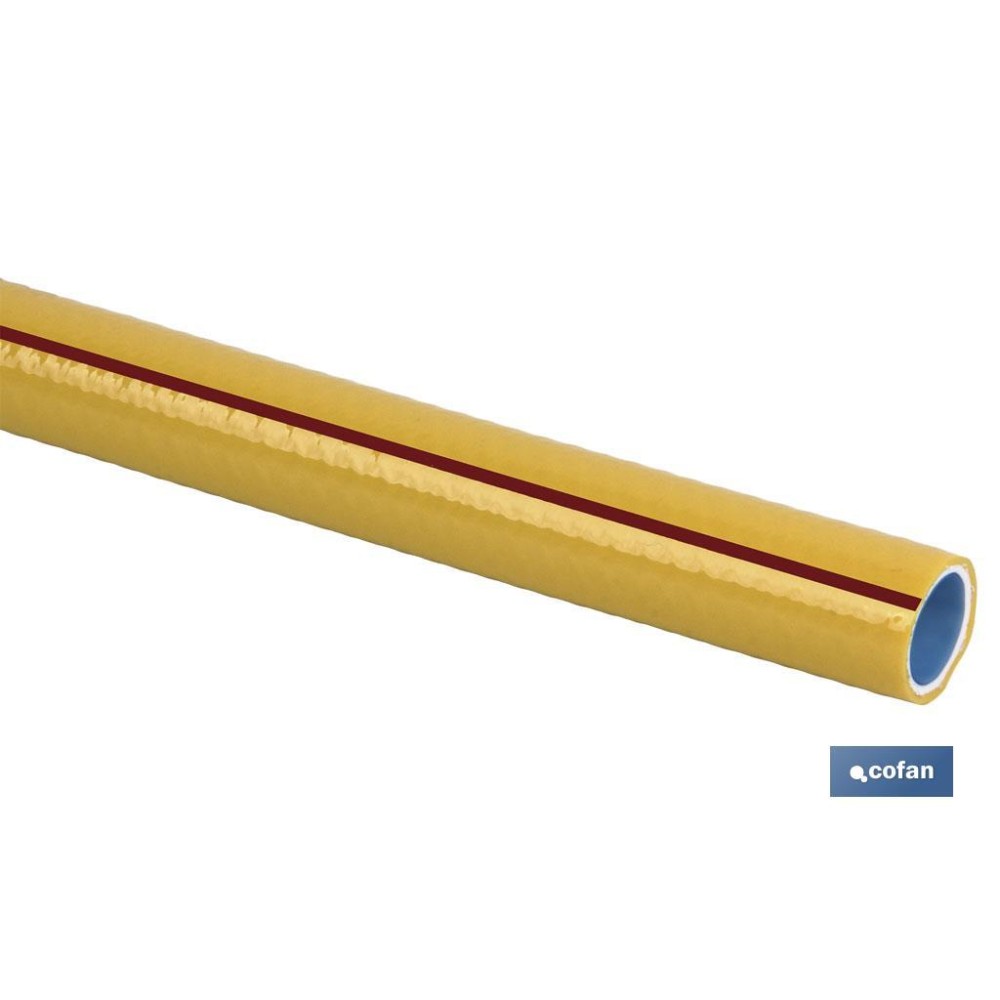 MANGUERA PVC MODELO STORM 3C TRENZADA Ø15X50 m