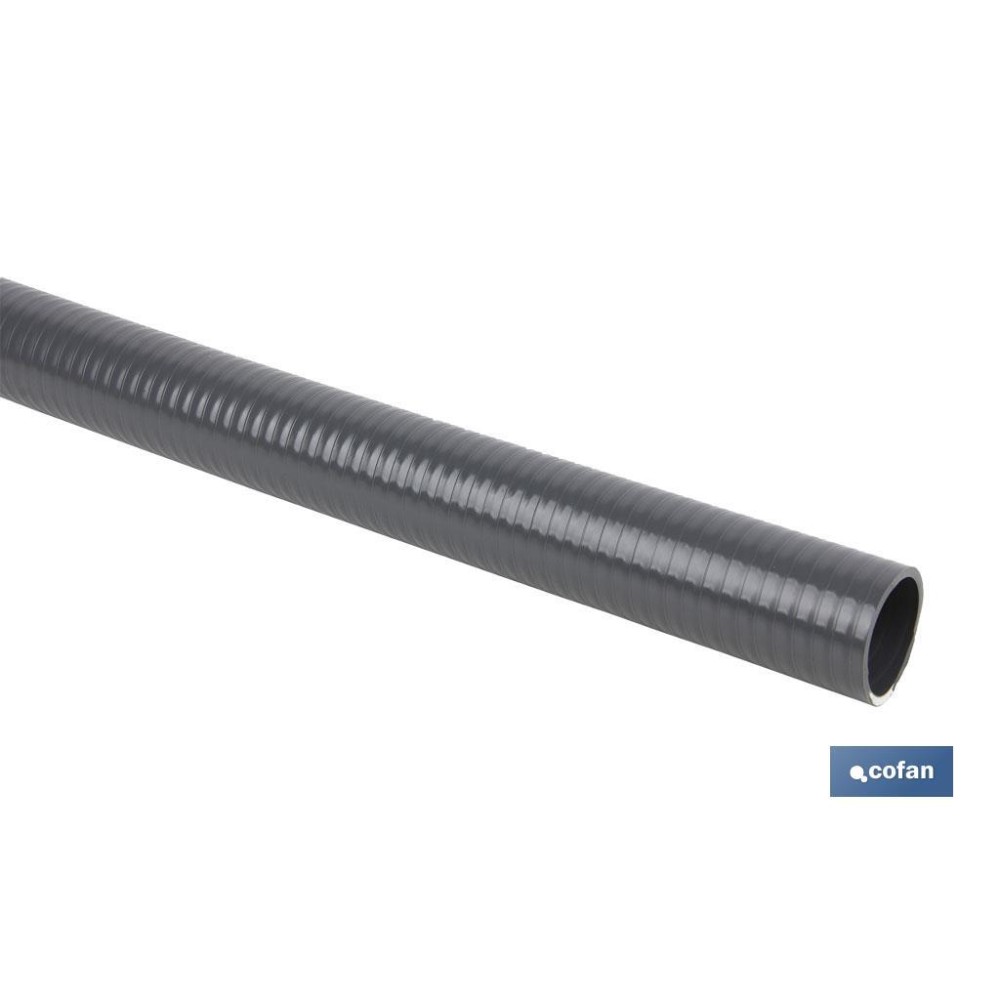 ROLLO DE TUBERÍA HIDRO GRIS CERTIFICADA Ø20 MM 25 M