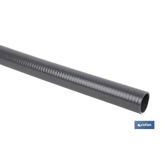 ROLLO DE TUBERIA HIDRO GRIS CERTIFICADA Ø50mm 25m