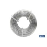 MANGUERA PVC MONOCAPA CRISTAL 12x17mm/50m