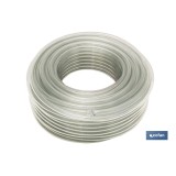 MANGUERA PVC MONOCAPA CRISTAL 14x19mm/50m
