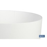 MACETA CAMELIA COLOR BLANCO 35X33cm venta unitaria