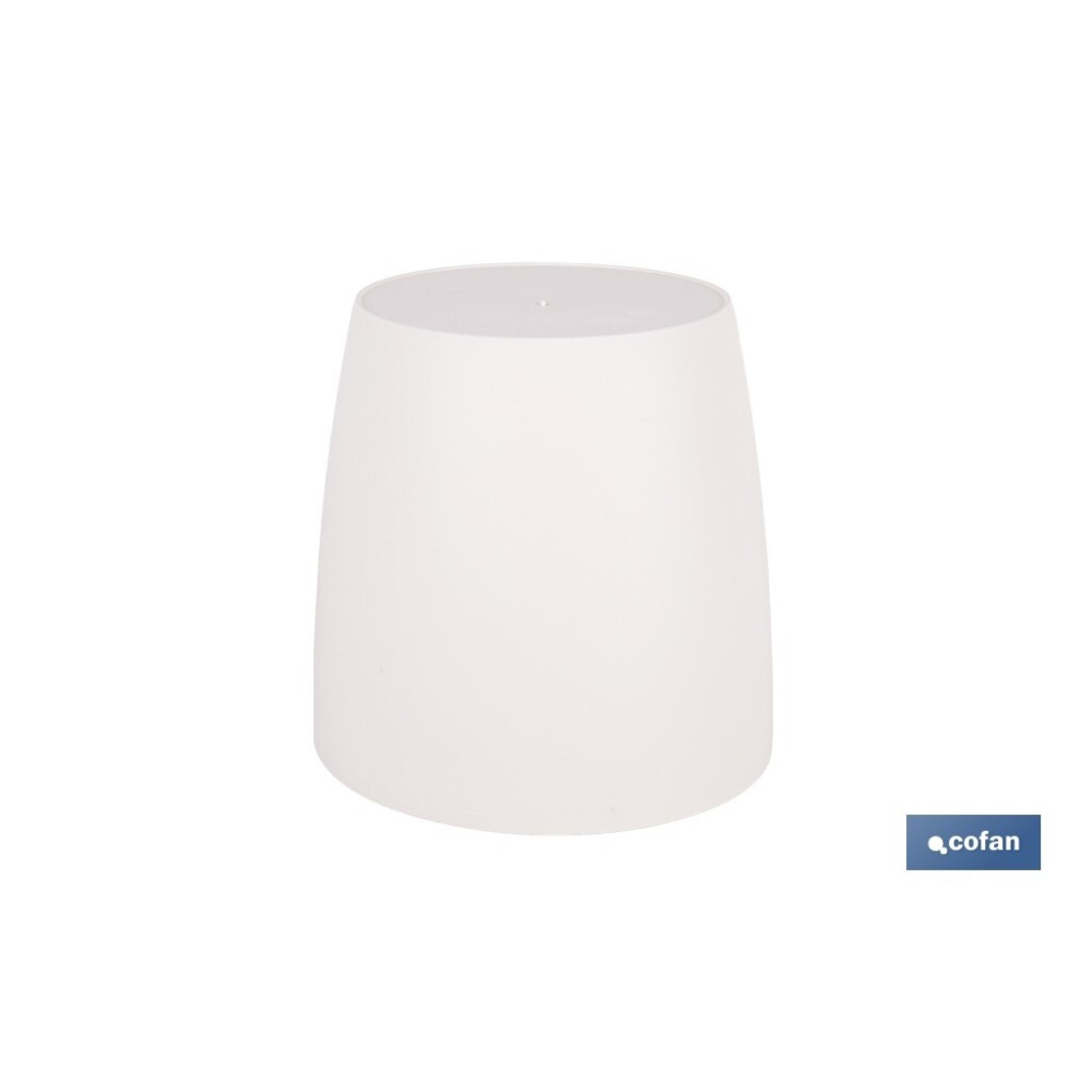 MACETA CAMELIA COLOR CREMA 25X23.6cm