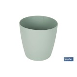 MACETA CAMELIA COLOR VERDE TURQUESA 30X28cm venta unitaria