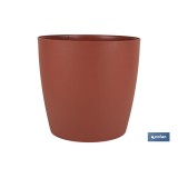 MACETA CAMELIA DE COLOR ARCILLA 30 X 28 CM venta unitaria