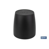 MACETA CAMELIA DE COLOR NEGRO 14 X 13,8 CM venta unitaria