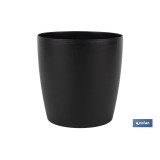 MACETA CAMELIA DE COLOR NEGRO 25 X 23,6 CM venta unitaria