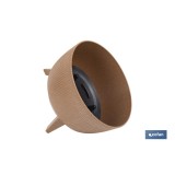 MACETA CON PATAS Y FILTRO DE DRENAJE COLOR MARRÓN WPC Ø 243 X 200 MM 5,1 L venta unitaria
