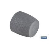 MACETA O MACETERO TRENZADA COLOR GRIS OSCURO PP Ø 359 X 315 MM 26,5 L
