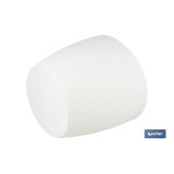 MACETA O MACETERO TRENZADA COLOR BEIGE PP Ø 141 X 119 MM 1,25 L venta unitaria