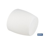MACETA O MACETERO TRENZADA COLOR BEIGE PP Ø 255 X 221 MM 8,5 L venta unitaria