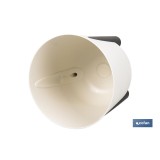 MACETA CON PATAS Y FILTRO DE DRENAJE COLOR CREMA PP Ø 212 X 203 MM 5,1 L venta unitaria