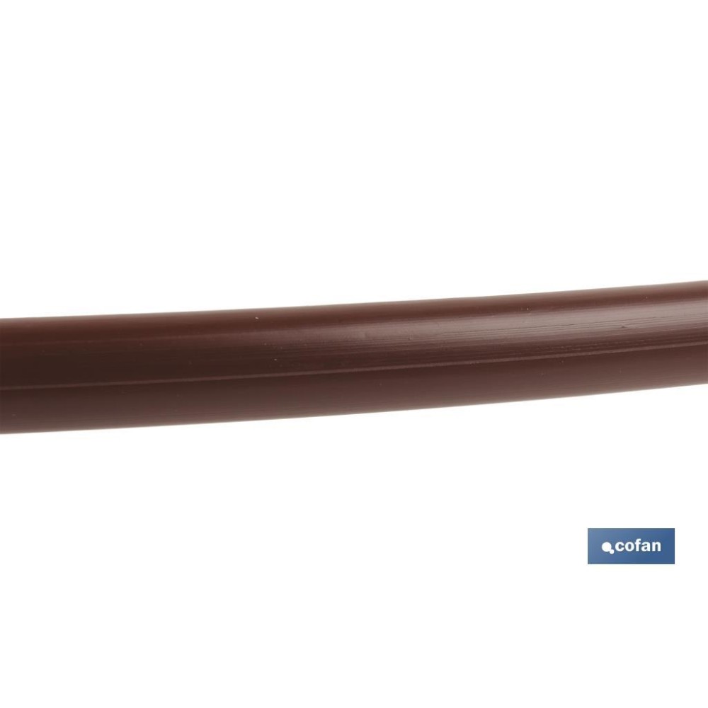 TUBO 25M RIEGO GOTEO MARRON (Sin goteros) Ø16MM