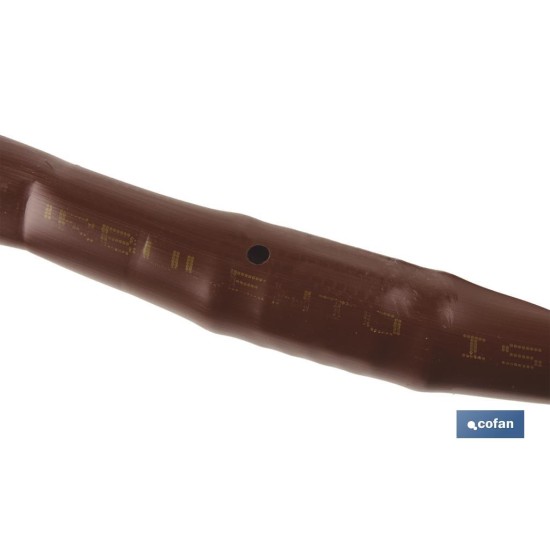 TUBO 100M RIEGO GOTEO MARRON (Gotero a 0,33m) Ø16MM