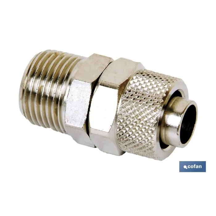 RECTO MACHO CONICO T10/8 - R1/4 Venta unitaria