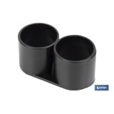TAPON DOBLE ANILLO PE Ø16MM