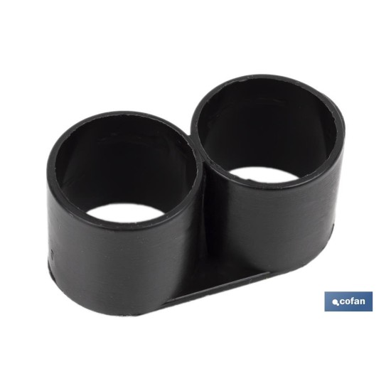 TAPON DOBLE ANILLO PE Ø16MM