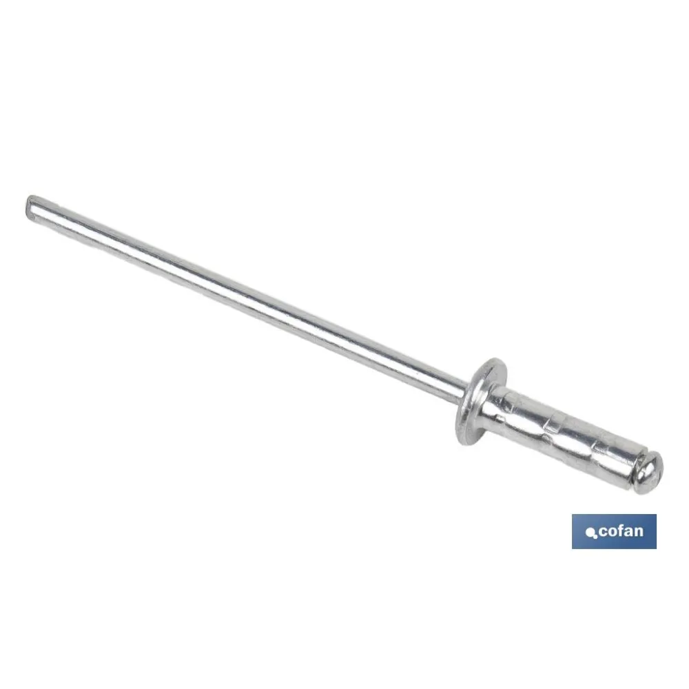REMACHE ALUMINIO MULTIGRIP 3,2 X 08 MM