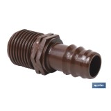 ENLACE MIXTO Ø16MM-3/4 (MARRÓN-MAX SEGUR.) Venta unitaria