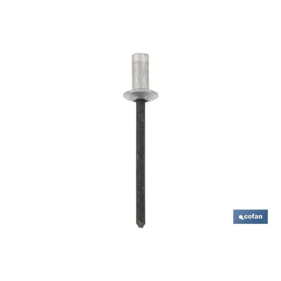 REMACHE ALUMINIO ESTANCO 4.8 X 11 MM