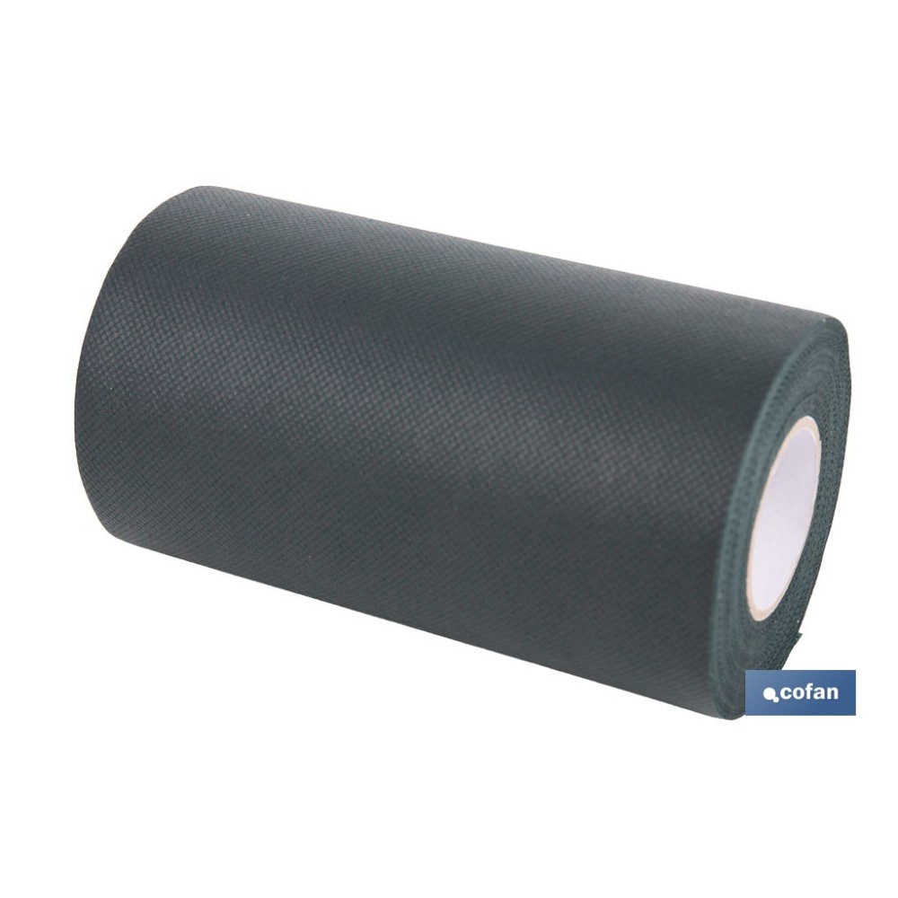 CINTA DE UNIÓN PARA CÉSPED ARTIFICIAL SIN ADHESIVO 15 CM X 10 M VERDE