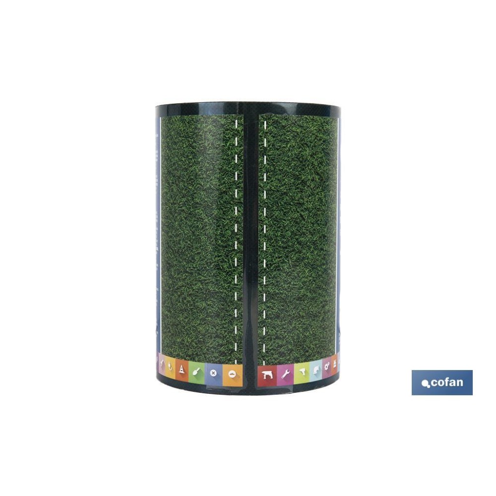 CINTA DE UNIÓN PARA CÉSPED ARTIFICIAL DOBLE CARA 15 CM X 10 M VERDE