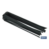 PACK 10 GRAPAS EN U 15 CM PARA CÉSPED ARTIFICIAL