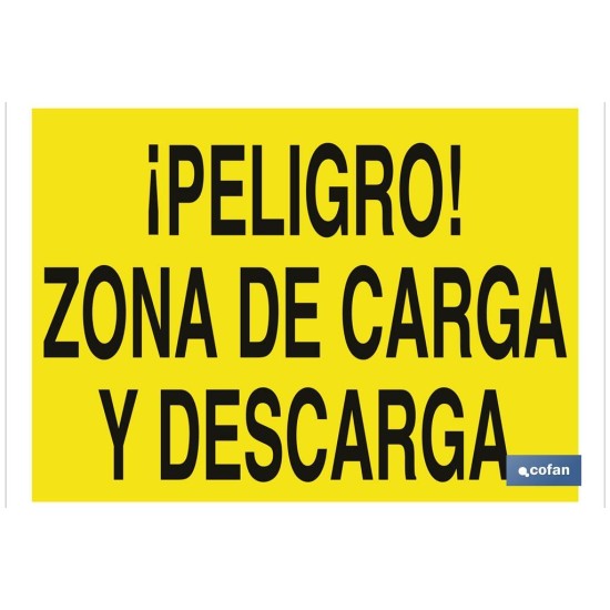 SEÑAL POLIESTIRENO 297X210MM.