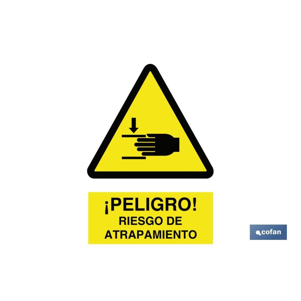 SEÑAL ADHESIVA 210X148MM.