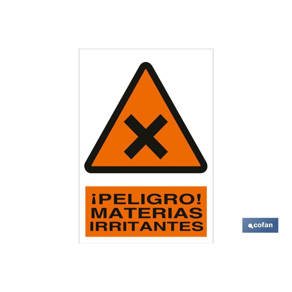 SEÑAL POLIESTIRENO 297X210MM.