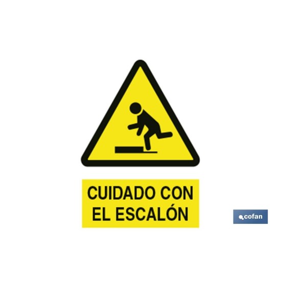 SEÑAL POLIESTIRENO 210 X 148 MM