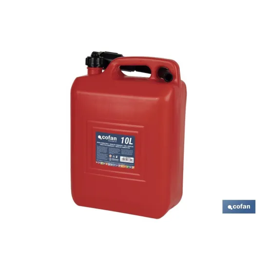 BIDÓN DE COMBUSTIBLE 10 L