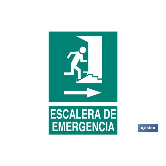 SEÑAL LUMINISCENTE 297X210MM.