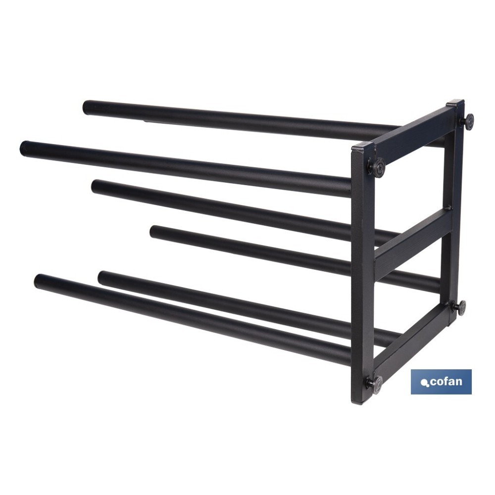 EXPOSITOR VERTICAL PARA HULES 7 ROLLOS