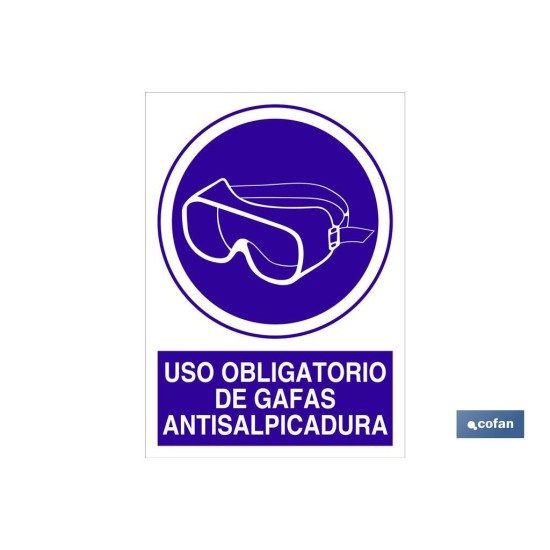 SEÑAL POLIESTIRENO  210X148MM.