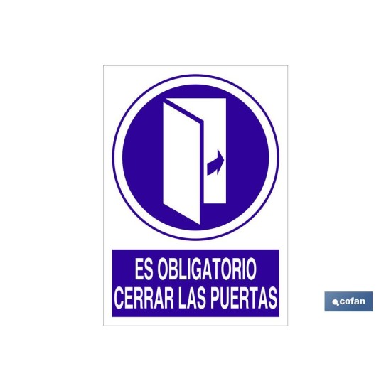 SEÑAL POLIESTIRENO  210X148MM.
