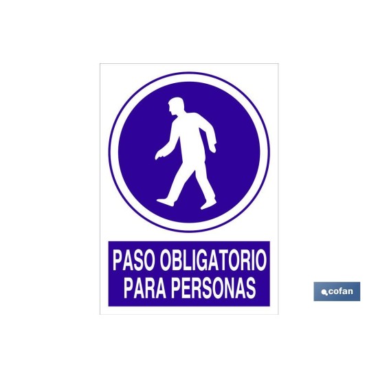 SEÑAL POLIESTIRENO  420X297MM.