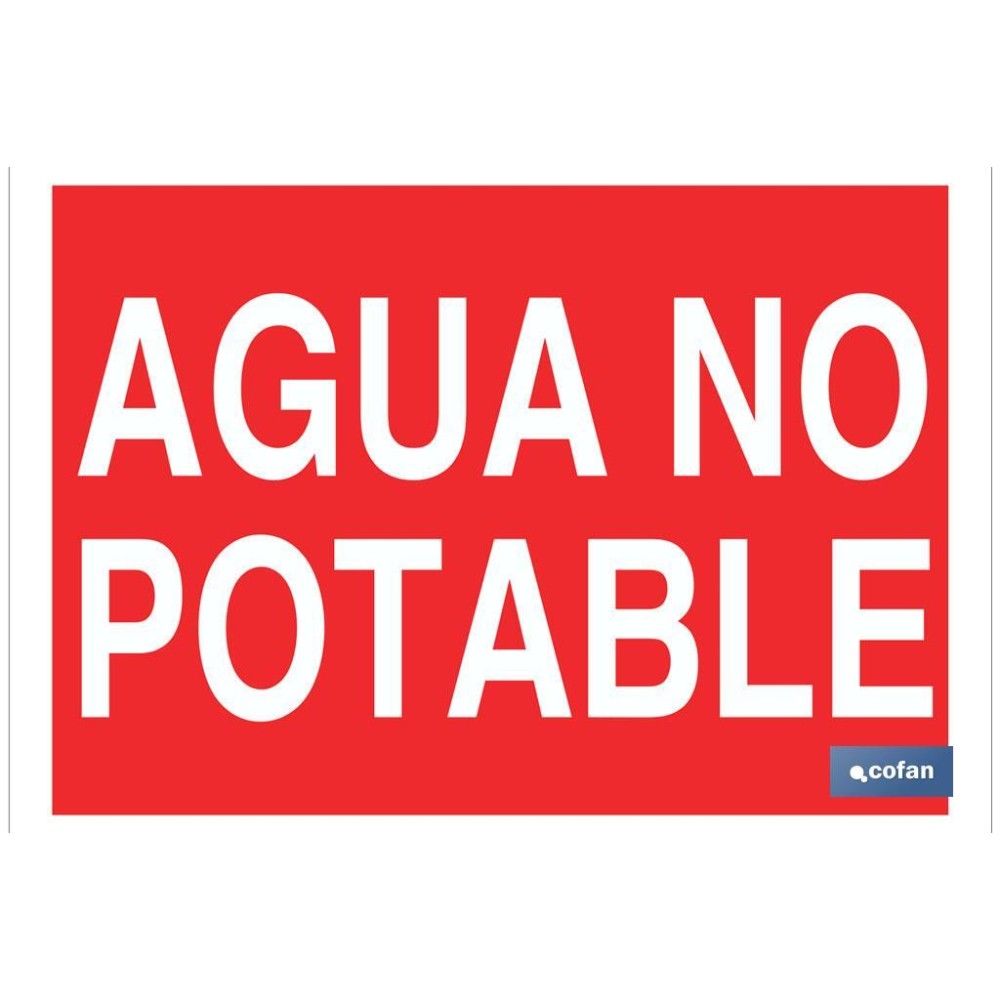 SEÑAL POLIESTIRENO 297X210MM