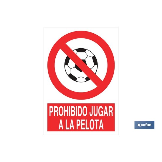 SEÑAL POLIESTIRENO 297X210MM.