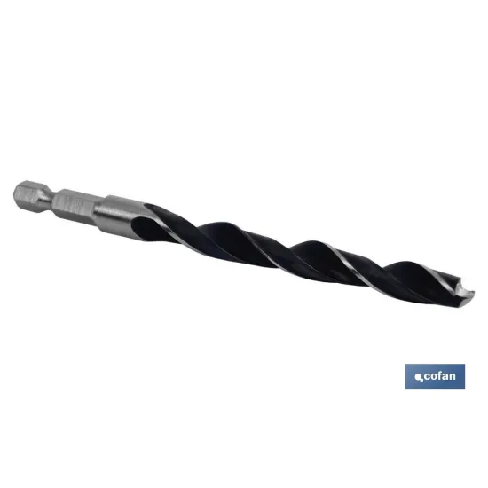 BROCA PARA MADERA MANGO HEX. 1/4 3 MM