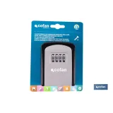 CAJA DE SEGURIDAD CON COMBINACIÓN MODIFICABLE PARA LLAVES