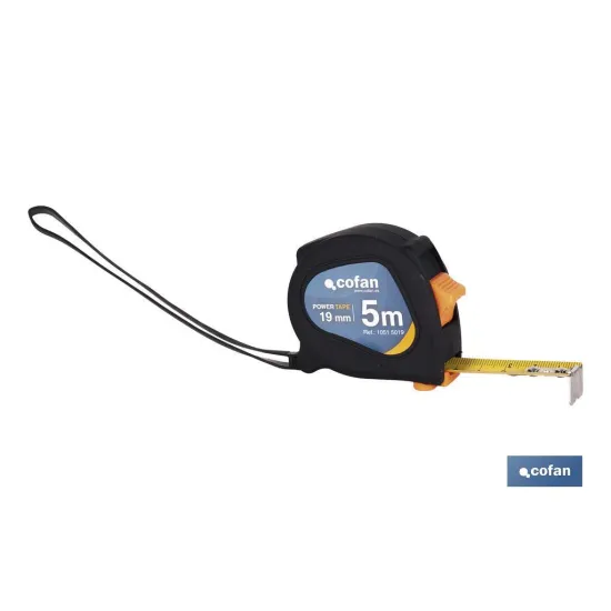 FLEXÓMETRO ANTIDESLIZANTE 19 MM X 5 M